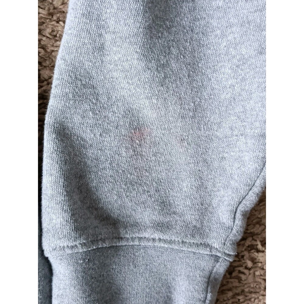 Gap Hoodie Women's Medium Embroidered Gray Pullover - Picture 5 of 8